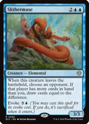 Slithermuse  (ECC-069) - [Commander: Lorwyn Eclipsed]