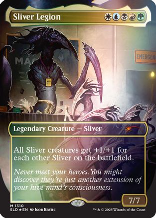 Sliver Legion (1310)  [Foil]  (SLD-1310) - [Secret Lair Drop Series]