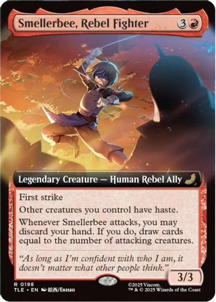 Smellerbee, Rebel Fighter (Extended Art)  (TLE-198) - [Avatar: The Last Airbender: Eternal-Legal]