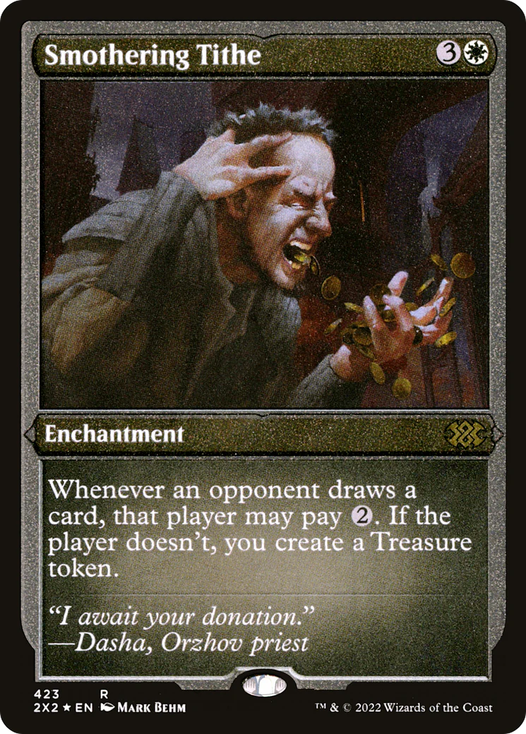 Smothering Tithe (Foil Etched)  [Foil]  (2X2-423) - [Double Masters 2022]