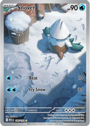 Snover - (140/132) Holofoil [ME01 Mega Evolution]