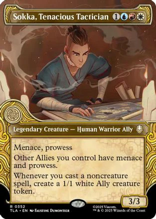 Sokka, Tenacious Tactician (Showcase)  (TLA-352) - [Avatar: The Last Airbender]