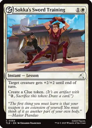 Sokka's Sword Training  (TLE-084) - [Avatar: The Last Airbender: Eternal-Legal]