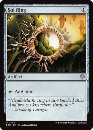 Sol Ring (0057)  (ECC-057) - [Commander: Lorwyn Eclipsed]