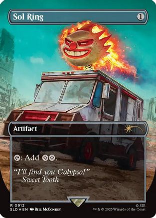 Sol Ring (0912) (Rainbow Foil)  [Foil]  (SLD-912) - [Secret Lair Drop Series]