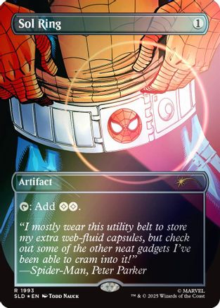 Sol Ring (1993) (Rainbow Foil)  [Foil]  (SLD-1993) - [Secret Lair Drop Series]