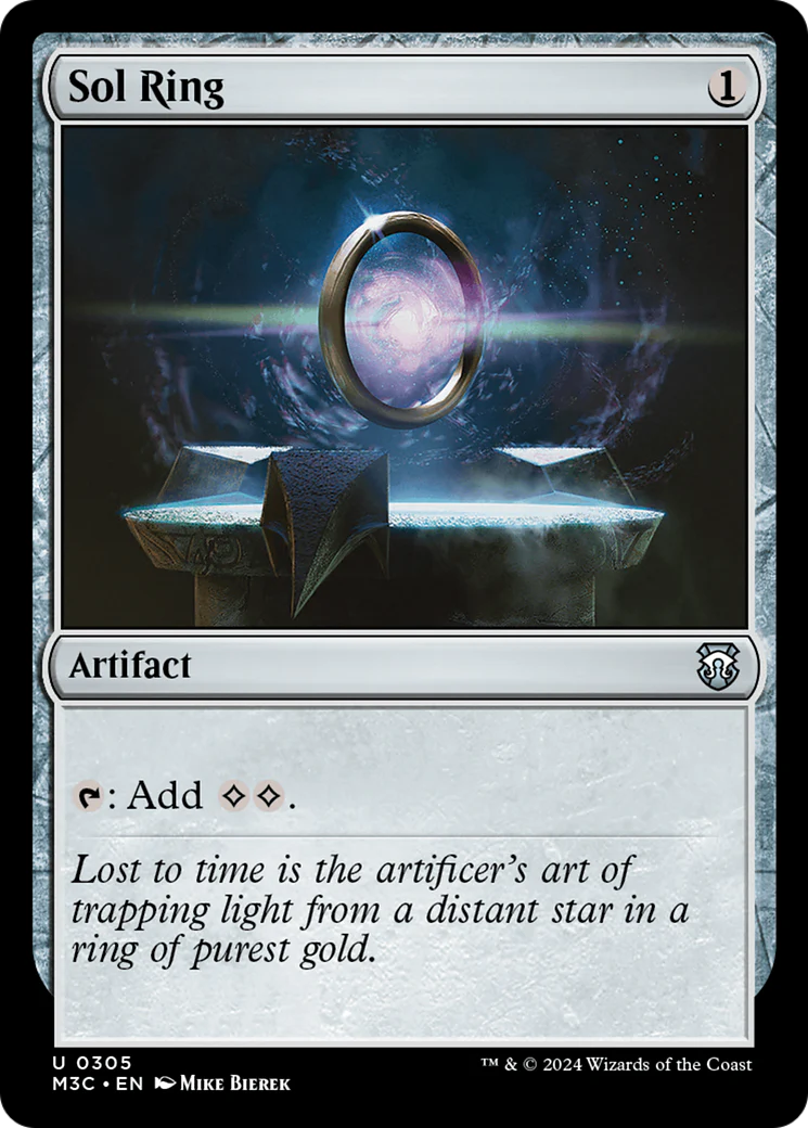 Sol Ring  [Foil]  (M3C-305) - [Modern Horizons 3 Commander]