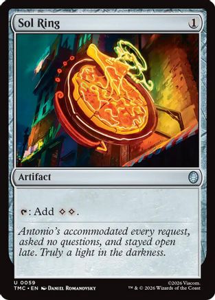 Sol Ring  (TMC-059) - [Commander: Teenage Mutant Ninja Turtles]