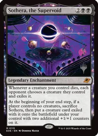 Sothera, the Supervoid  [Foil]  (PPEOE-115) - [Promo Pack: Edge of Eternities]