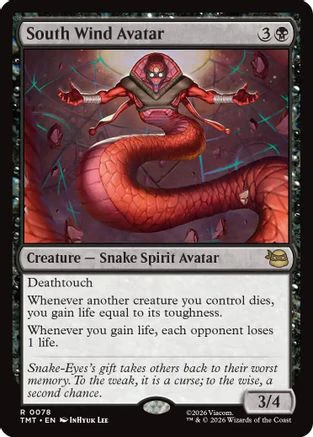 South Wind Avatar  [Foil]  (TMT-078) - [Teenage Mutant Ninja Turtles]