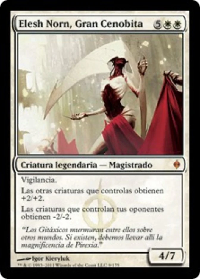 (SPA) Elesh Norn, Grand Cenobite [New Phyrexia] (Foreign Language)