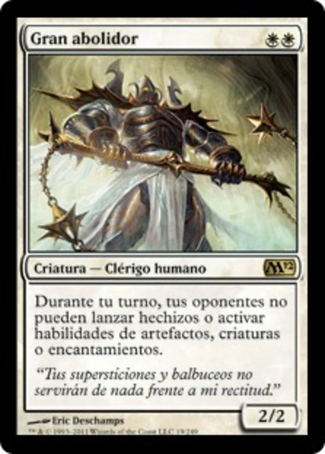 (SPA) Grand Abolisher [Magic 2012] (Foreign Language)