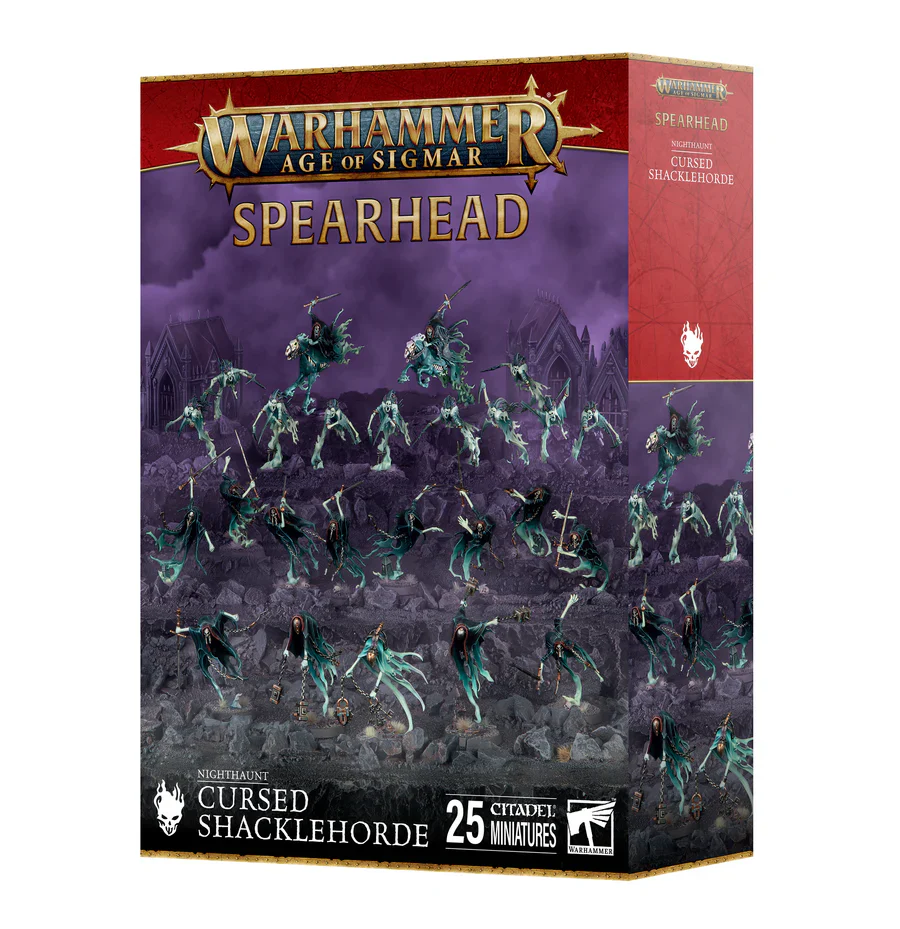 SPEARHEAD: Nighthaunt CURSED SHACKLEHORDE