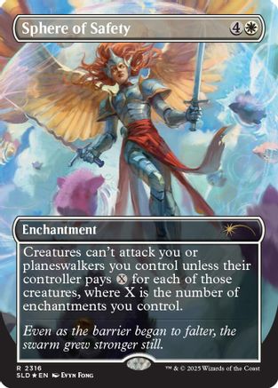 Sphere of Safety (2316) (Rainbow Foil)  [Foil]  (SLD-2316) - [Secret Lair Drop Series]