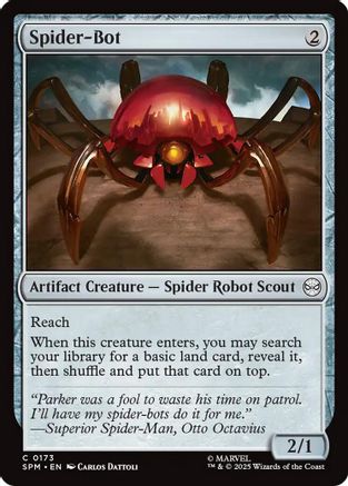 Spider-Bot  [Foil]  (SPM-173) - [Marvel's Spider-Man]