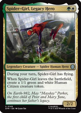 Spider-Girl, Legacy Hero  (SPM-149) - [Marvel's Spider-Man]