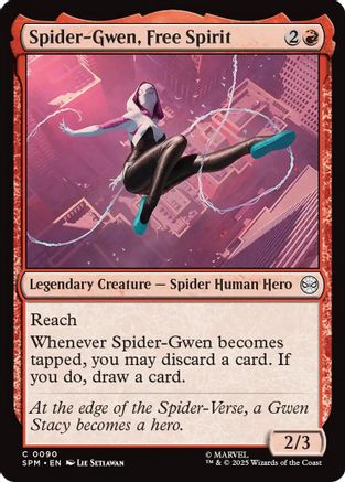 Spider-Gwen, Free Spirit  (SPM-090) - [Marvel's Spider-Man]