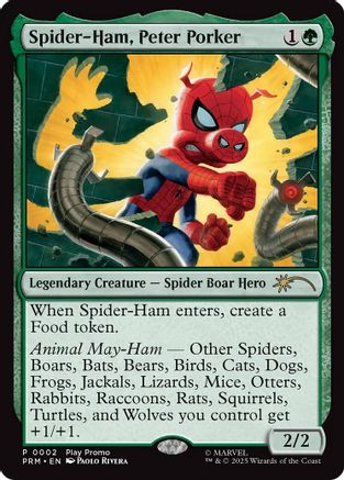 Spider-Ham, Peter-Porker  (PLAY-002) - [Play Promos]