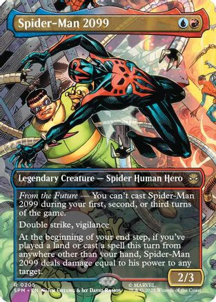 Spider-Man 2099 (0205) (Borderless)  (SPM-205) - [Marvel's Spider-Man]