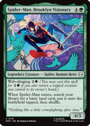 Spider-Man, Brooklyn Visionary  (SPM-115) - [Marvel's Spider-Man]