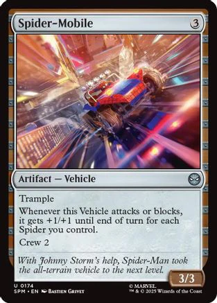 Spider-Mobile  [Foil]  (SPM-174) - [Marvel's Spider-Man]
