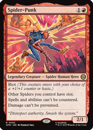 Spider-Punk  [Foil]  (SPM-092) - [Marvel's Spider-Man]