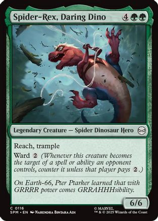 Spider-Rex, Daring Dino  (SPM-116) - [Marvel's Spider-Man]