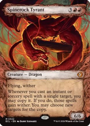 Spinerock Tyrant (Showcase)  [Foil]  (ECL-322) - [Lorwyn Eclipsed]