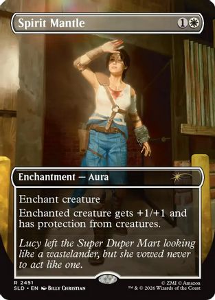 Spirit Mantle  (SLD-2451) - [Secret Lair Drop Series]