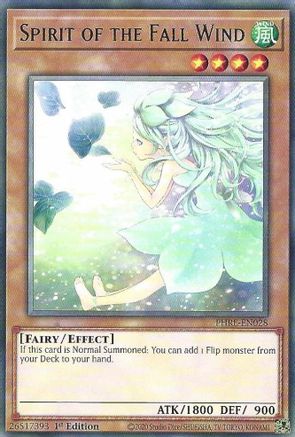 Spirit of the Fall Wind [PHRE-EN028] - Phantom Revenge 1st Edition - Rare