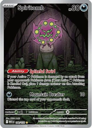 Spiritomb - (148/132) Holofoil [ME01 Mega Evolution]