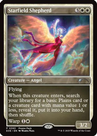 Starfield Shepherd  [Foil]  (PPEOE-393) - [Promo Pack: Edge of Eternities]