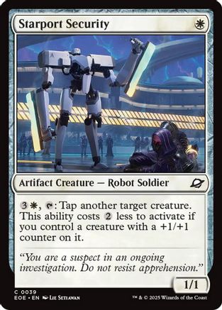 Starport Security  (EOE-039) - [Edge of Eternities]