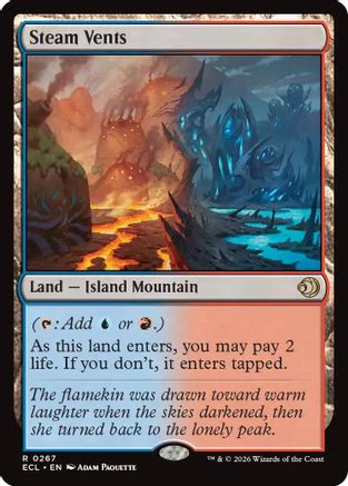 Steam Vents  (ECL-267) - [Lorwyn Eclipsed]