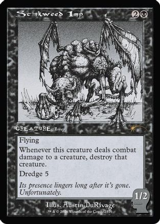 Stinkweed Imp  [Foil]  (SLD-2516) - [Secret Lair Drop Series]