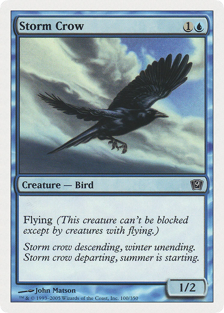 Storm Crow  (9ED-100) - [Ninth Edition]