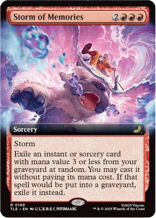 Storm of Memories (Extended Art)  (TLE-199) - [Avatar: The Last Airbender: Eternal-Legal]