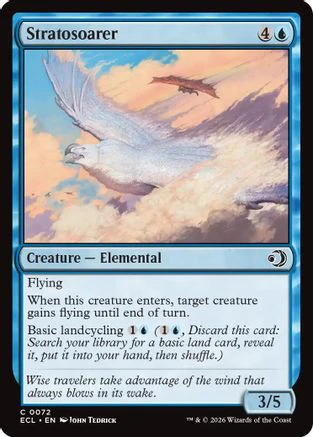 Stratosoarer  [Foil]  (ECL-072) - [Lorwyn Eclipsed]