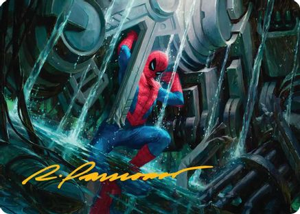 Strength of Will Art Card (Gold-Stamped Signature)  (AASPM-022) - [Art Series: Marvel's Spider-Man]