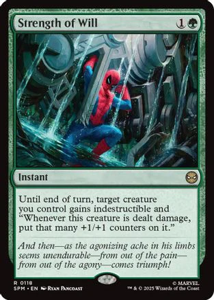 Strength of Will  [Foil]  (SPM-118) - [Marvel's Spider-Man]