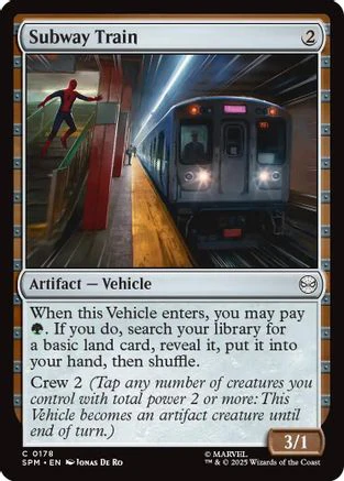 Subway Train  (SPM-178) - [Marvel's Spider-Man]
