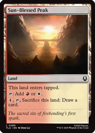 Sun-Blessed Peak  (TLA-280) - [Avatar: The Last Airbender]