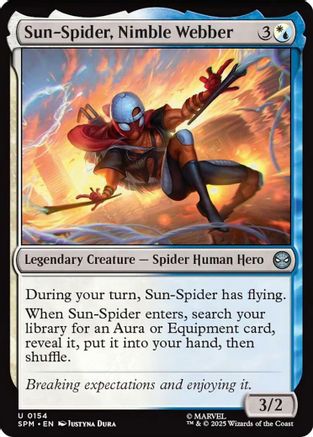 Sun-Spider, Nimble Webber  (SPM-154) - [Marvel's Spider-Man]