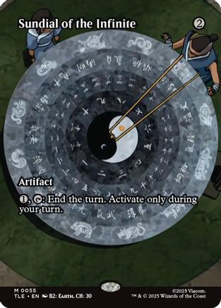 Sundial of the Infinite (Borderless)  (TLE-055) - [Avatar: The Last Airbender: Eternal-Legal]