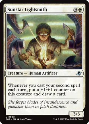 Sunstar Lightsmith  [Foil]  (EOE-042) - [Edge of Eternities]