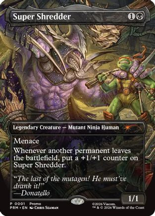 Super Shredder (Borderless)  (UMP-001) - [Unique and Miscellaneous Promos]