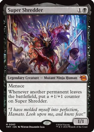 Super Shredder  (TMT-083) - [Teenage Mutant Ninja Turtles]