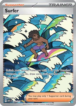 Surfer - (293/217) Holofoil [ME Ascended Heroes]