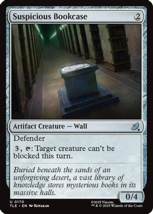 Suspicious Bookcase  (TLE-170) - [Avatar: The Last Airbender: Eternal-Legal]