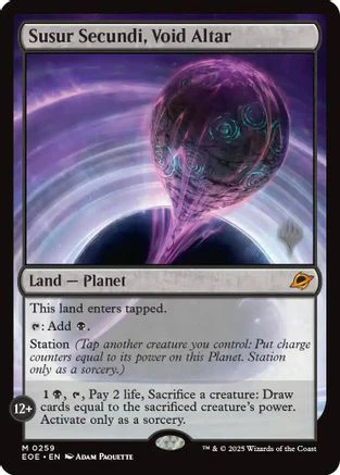 Susur Secundi, Void Altar  [Foil]  (PPEOE-259) - [Promo Pack: Edge of Eternities]